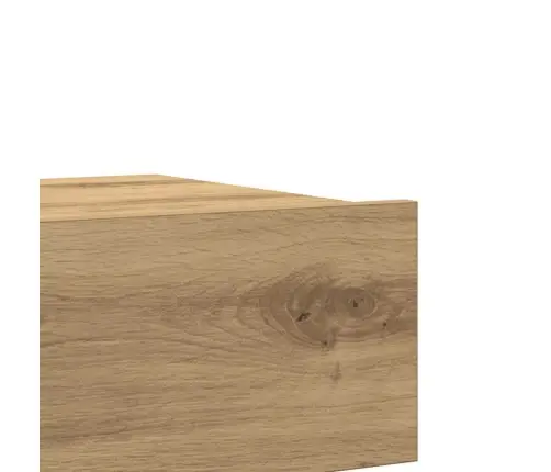 Naktsskapītis, Koka Krāsa, 60X35 Cm, Inženierijas Koks Vidaxl