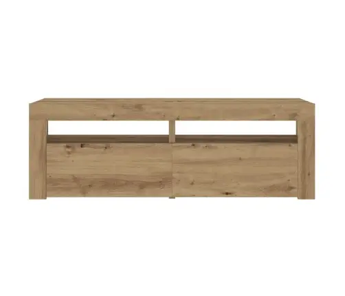 Naktsskapīši Ar Led Lampiņām 2 Gab Ozola Amatnieks 60X35X40 Cm Vidaxl