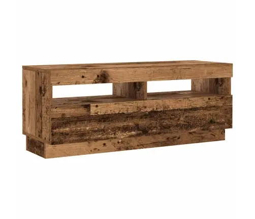 Tv Skapītis Ar Led Lampiņām, 200X35X40 Cm, Inženierijas Koks Vidaxl