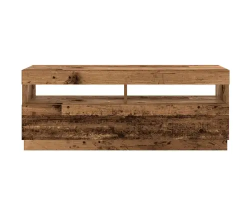 Tv Skapītis Ar Led Lampiņām, 300X35X40 Cm, Inženierijas Koks Vidaxl