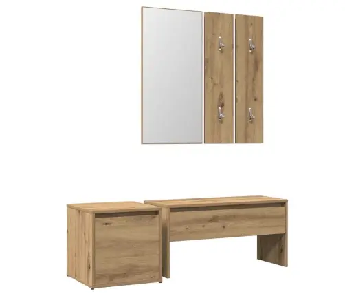 Priekšnama Mēbeļu Komplekts Artisan Oak Engineered Wood Vidaxl