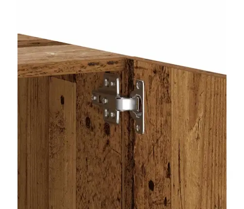 Naktsskapītis, Veca Koka, 100X35X40 Cm, Inženierijas Koks Vidaxl