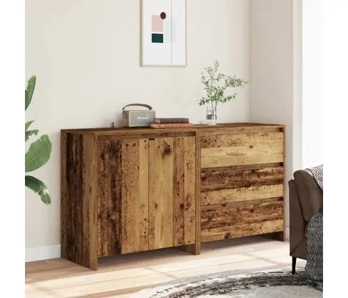 Kumode, 2 Gab., 80X40X75 Cm, Inženierijas Koks Vidaxl