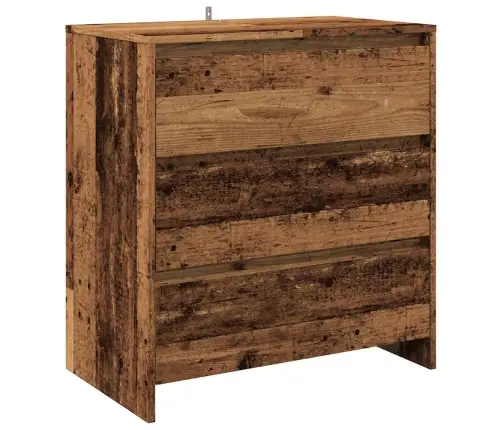 Kumode, 2 Gab., 80X40X75 Cm, Inženierijas Koks Vidaxl