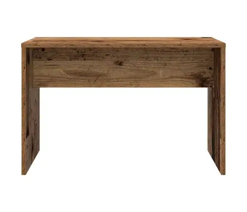 Tualetes Galda Komplekts Ar Led Old Wood Engineered Wood Vidaxl