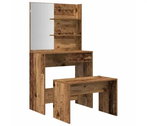 Tualetinio Staliuko Komplektas Old Wood Engineered Wood