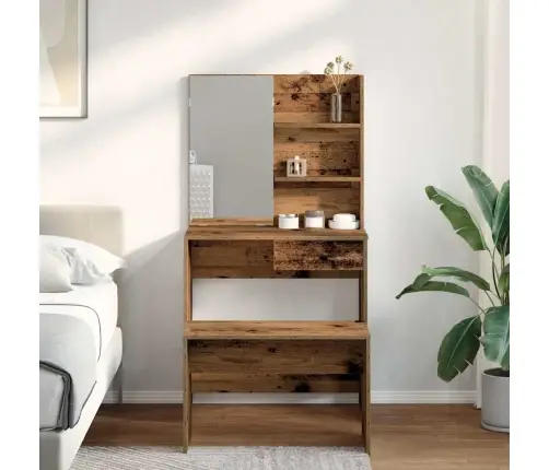 Tualetinio Staliuko Komplektas Old Wood Engineered Wood