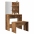 Tualetes Galda Komplekts Old Wood Engineered Wood Vidaxl