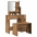 Tualetes Galda Komplekts Old Wood Engineered Wood Vidaxl
