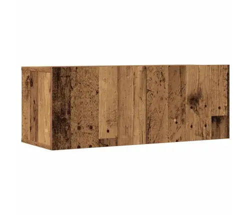 Sieninis Televizoriaus Spintelės Komplektas, 5 Dalių