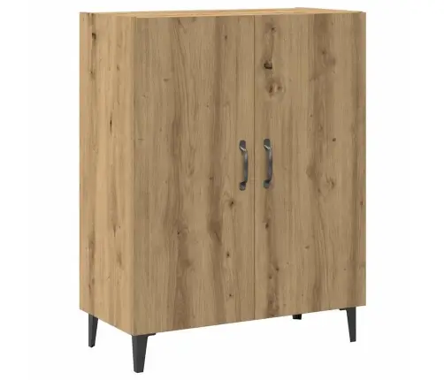 Bufete Ar Sienas Skapi Amatnieka Ozola Inženierijas Koks Vidaxl