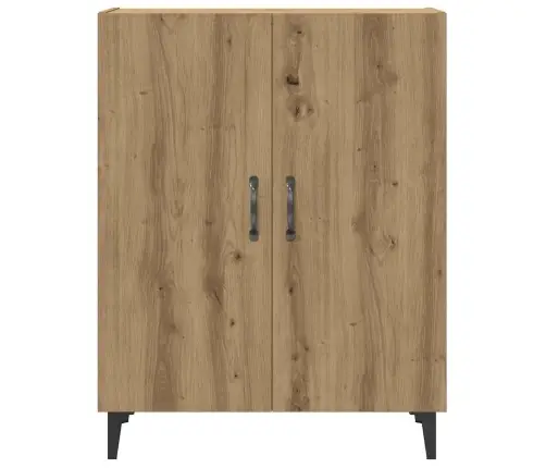 Bufete Ar Sienas Skapi Amatnieka Ozola Inženierijas Koks Vidaxl