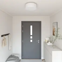 Griestu Lampa Balts 38 X 13.5 Cm Audums Vidaxl