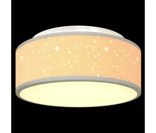 Griestu Gaisma Ar Zvaigžņu Abažūru, Pelēks, Ø 30 Cm, E27 Vidaxl