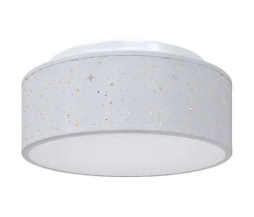 Griestu Gaisma Ar Zvaigžņu Abažūru, Pelēks, Ø 30 Cm, E27 Vidaxl