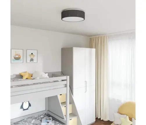 Laelamp Prožektoritega Must 38 X 38 X 13,5 Cm Kangas