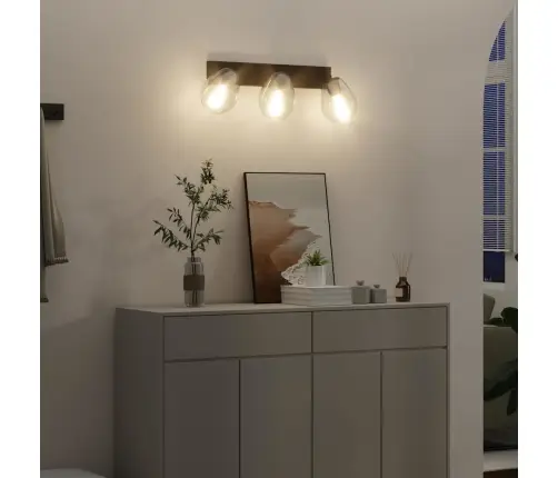 Griestu Gaismas Ar Regulējamiem Stikla Lampu Rāmjiem Antracīta Krāsā, E27 Vidaxl