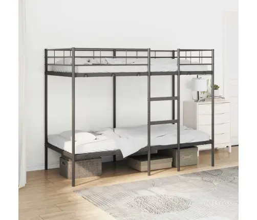 Narivoodi Ilma Madratsita Must 100X190 Cm Teras