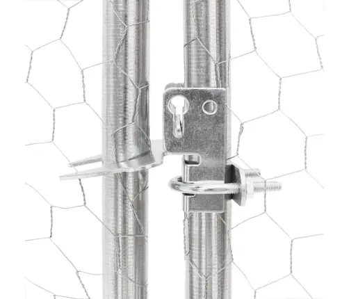 Lauko Voljeras Šunims Su Aptvaru, 3X3X1,9M, Plienas