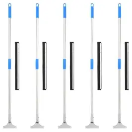 Grīdas Slotiņas, 5 Gab., 45X122,5 Cm, Tērauds Un Gumija Vidaxl