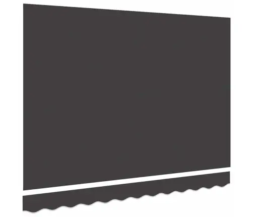 Markīzes Rezerves Audums Antracīts 280 X 195 Cm Poliesters Vidaxl