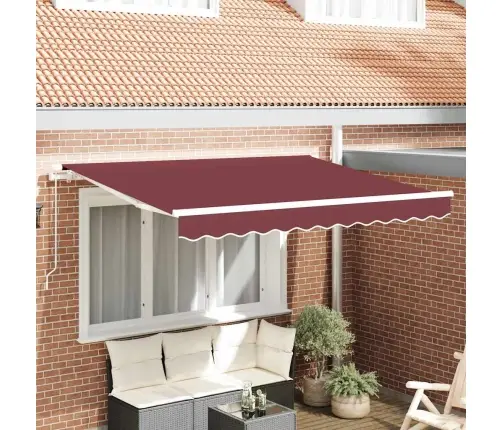 Nojumes Nomaiņas Audums 3.5X2 M Rāmim Bordo Vidaxl