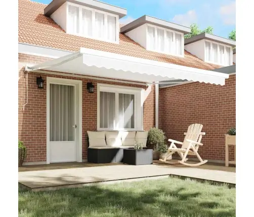 Nojumes Nomaiņas Audums 4X3.5 M Rāmim Balts Vidaxl