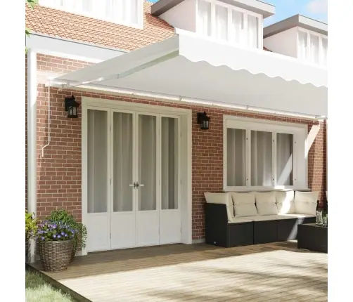 Nojumes Nomaiņas Audums 6X3 M Balts Vidaxl