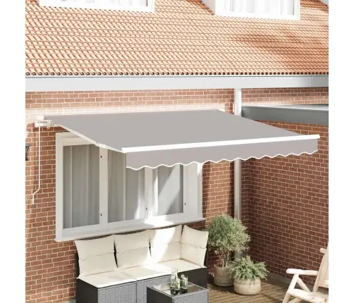 Varikatuse Asenduskangas Helehall 330 X 245 Cm Polüester