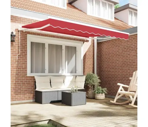 Nojumes Aizvietošanas Audums 3.5X2.5 M Rāmim Sarkanā Krāsā Vidaxl