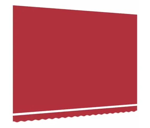 Varikatuse Asenduskangas Punane 430 X 345 Cm Polüester