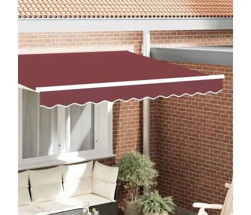 Nojume Maliņa 2.5 M Rāmis Bordo 2.3X0.2 M Vidaxl