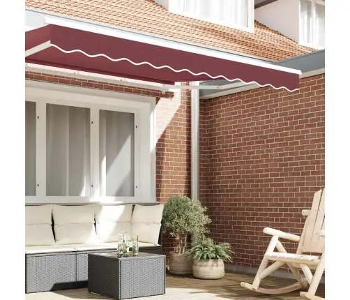 Nojume Maliņa 2.5 M Rāmis Bordo 2.3X0.2 M Vidaxl