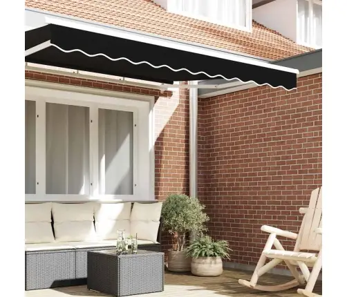 Sarkans Apgaismojošs Valance Melna 2.8X0.2 M Poliesters Vidaxl