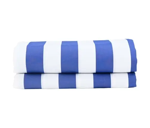 Kupolo Keitimas Mėlyna Ir Balta 1000 X 160 Cm Poliesterio Drobė