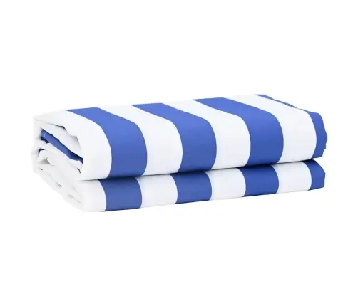 Kupolo Keitimas Mėlyna Ir Balta 1000 X 160 Cm Poliesterio Drobė