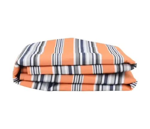 Varju Asendus Sinine Ja Oranž 1000 X 160 Cm Polüester Kangas