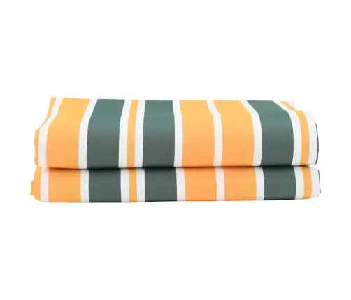 Varikatuse Asenduskangas Roheline Ja Kollane 10 X 1.6 M Kangas