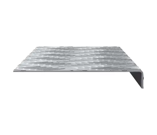 Šaha Plāksnes 10 Pcs Sudraba 60 X 18 Cm Alumīnijs Vidaxl