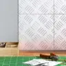 Šaha Plāksnes 4 Pcs Sudraba 20 X 20 Cm Alumīnijs Vidaxl