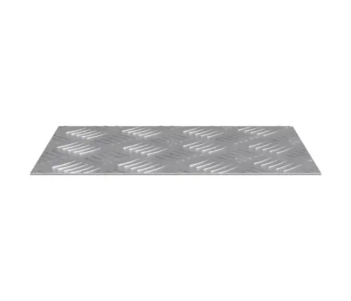 Šaha Plāksnes 2 Pcs Sudraba 30 X 20 Cm Alumīnijs Vidaxl