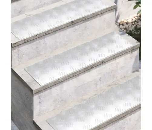 Šaha Plāksnes 4 Pcs Sudraba 70 X 20 Cm Alumīnijs Vidaxl