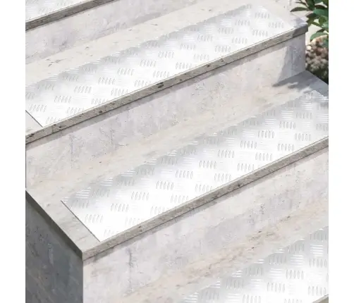 Šaha Plāksnes 4 Pcs Sudraba 90 X 20 Cm Alumīnijs Vidaxl