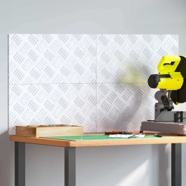 Šaha Plāksnes 4 Pcs Sudraba 50 X 25 Cm Alumīnijs Vidaxl