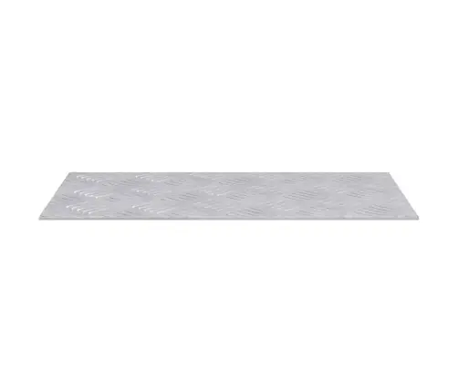Šaha Plāksnes 4 Pcs Sudraba 50 X 25 Cm Alumīnijs Vidaxl