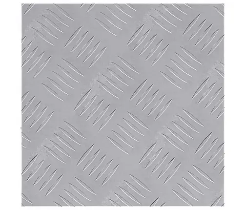 Šaha Plāksnes 2 Pcs Sudraba 30 X 30 Cm Alumīnijs Vidaxl