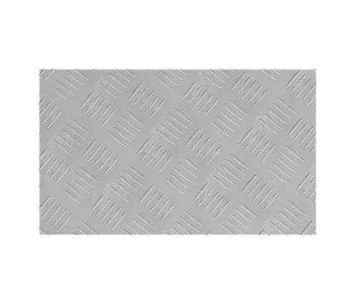 Šaha Plāksnes 2 Pcs Sudraba 50 X 30 Cm Alumīnijs Vidaxl