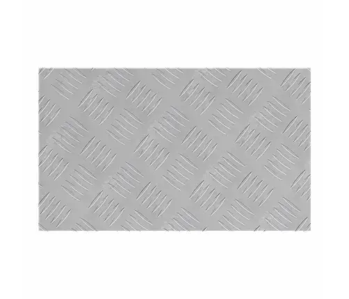 Šaha Plāksnes 2 Pcs Sudraba 50 X 30 Cm Alumīnijs Vidaxl