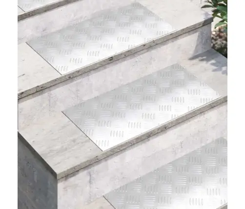 Astme Katte Ristkülik 2 Pcs Hõbedane 60 X 30 Cm Alumiinium