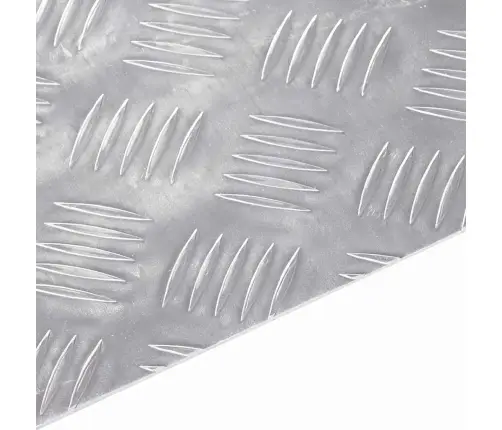 Šaha Plāksnes 4 Pcs Sudraba 60 X 30 Cm Alumīnijs Vidaxl
